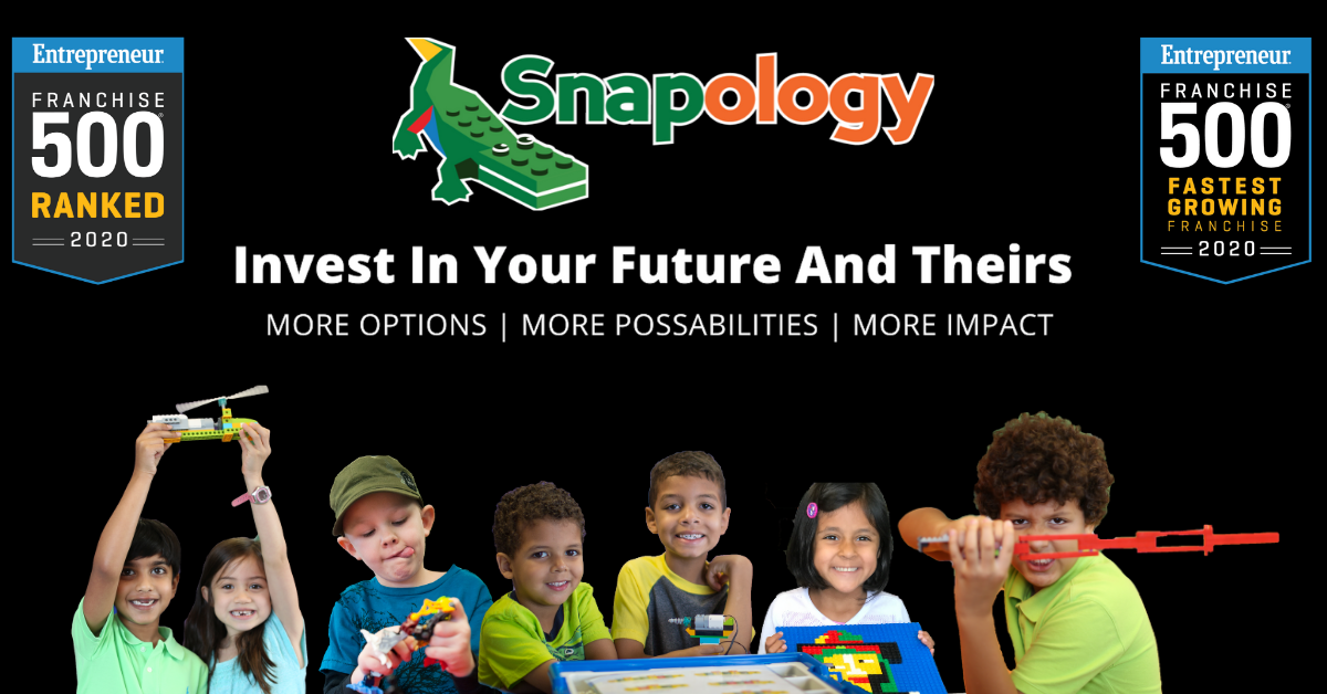 snapology franchise 500 2020 award banner